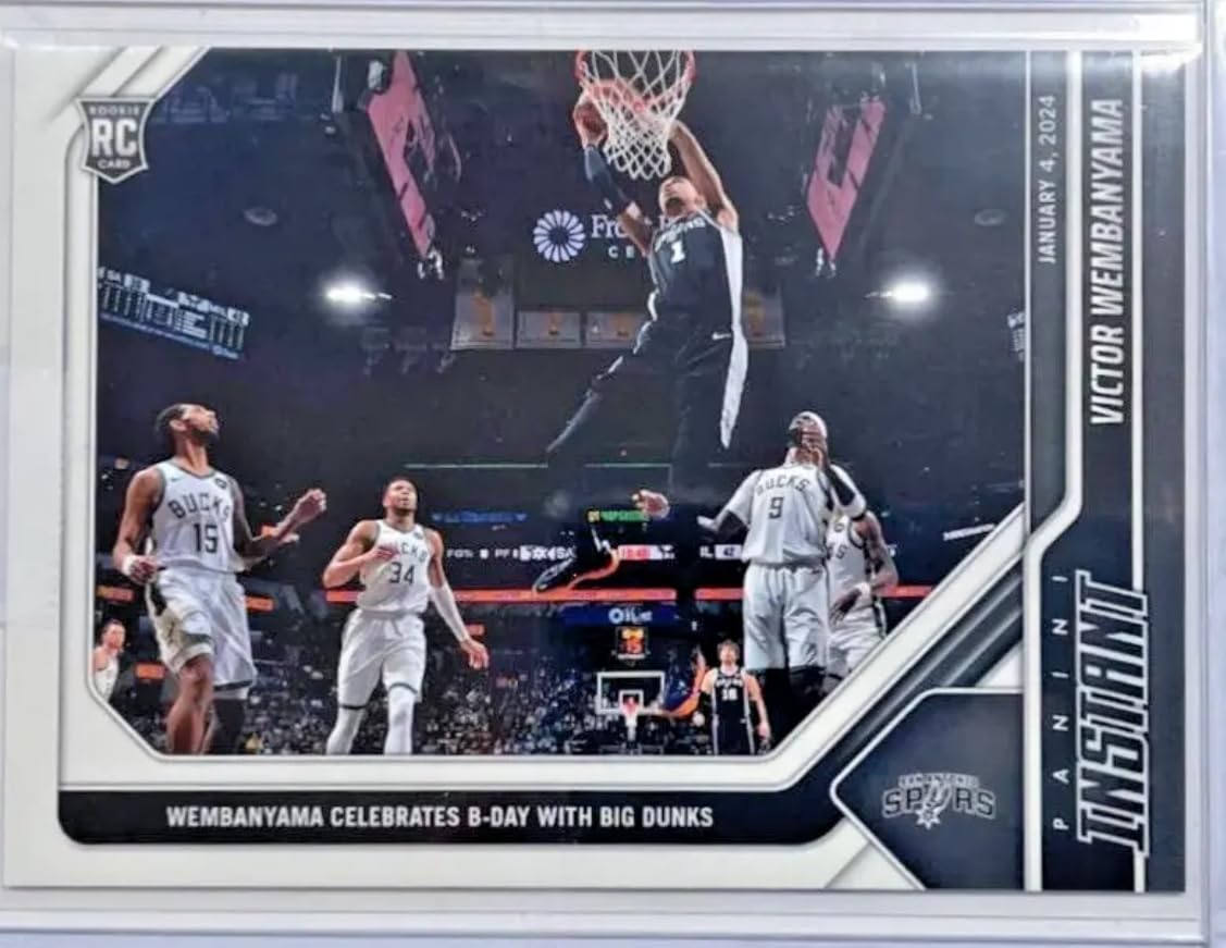 Amazon.com: 2023-24 Panini Instant Victor Wembanyama #226 - RC